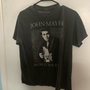 John Mayer world tour 2017 T-shirt